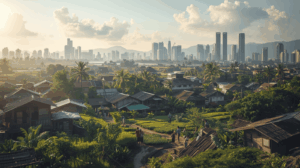 Harmoni desa dan kota sebagai wujud kearifan lokal Indonesia