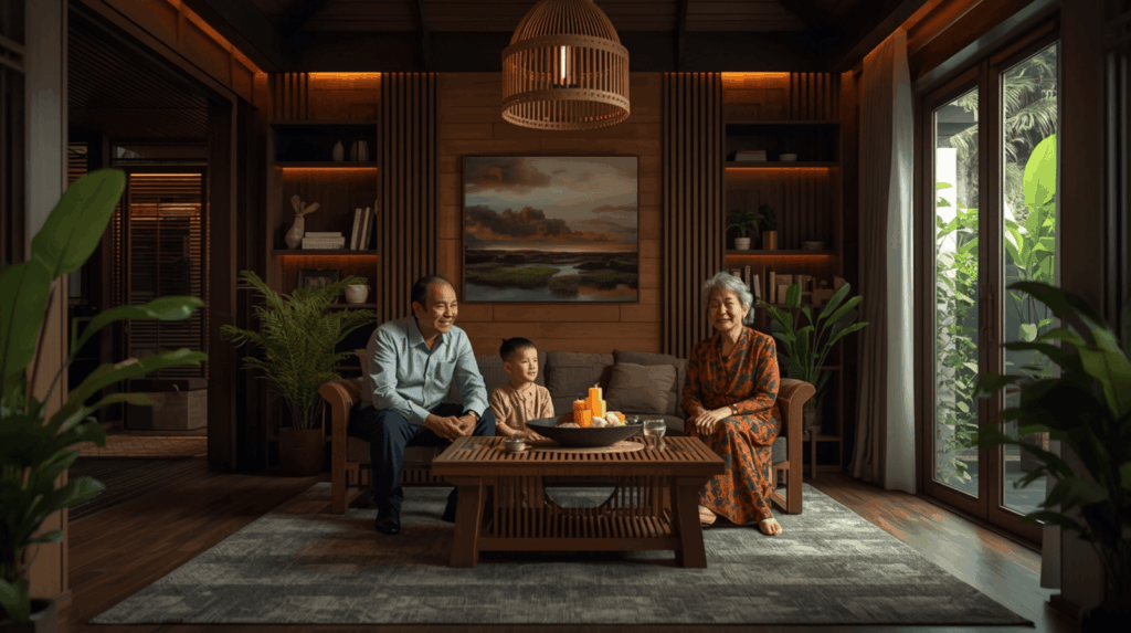 Makna budaya dalam kehidupan keluarga Indonesia sehari-hari