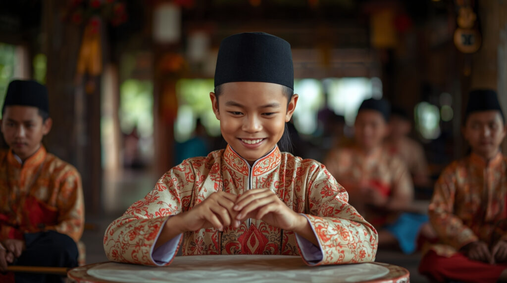 Generasi muda mempelajari seni tradisional sebagai bagian pelestarian budaya Indonesia