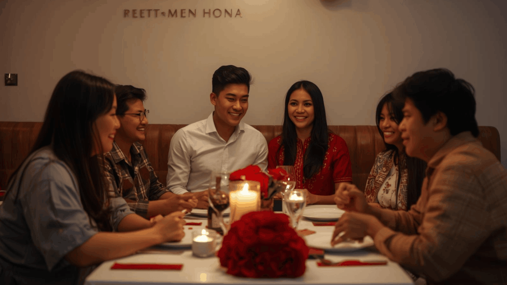 Perayaan Valentine bernuansa lokal di Indonesia